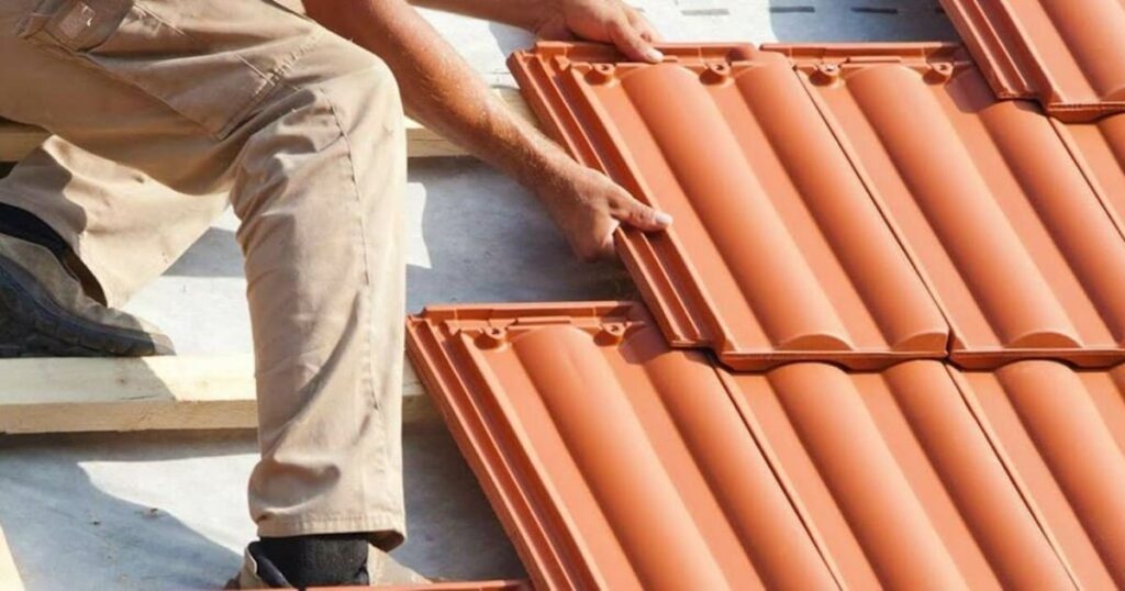 clay tile roof installation