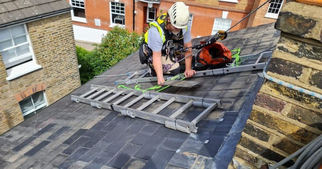 slate roof repairing